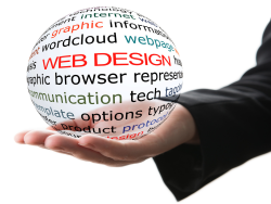 Web/Logo Design and Hosting illustration